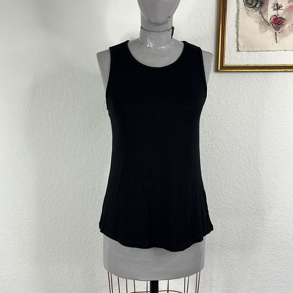 BuffBunny Sand Dollar Cut Out Back Tank Top Twisted Sleeveless - Picture 4 of 6